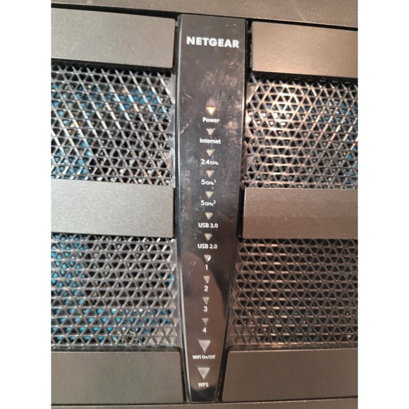 NETGEAR Nighthawk X6 Smart Wireless Wi-Fi Router R8000  Tested Works Complete - Picture 8 of 16